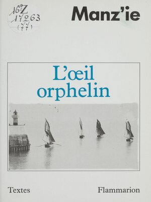 cover image of L'Œil orphelin